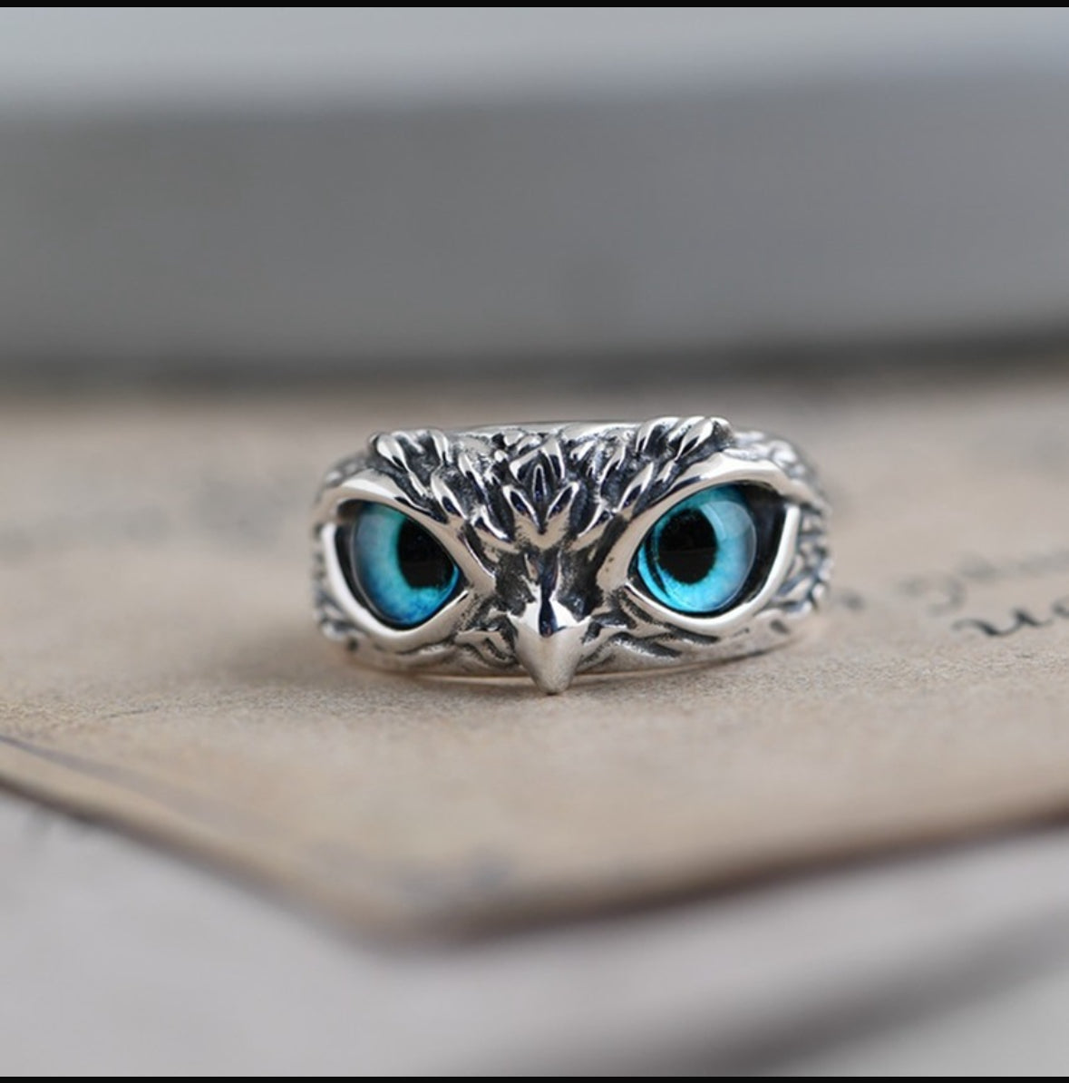Urban Owl Ring